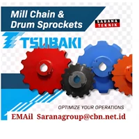 TSUBAKI MILL CHAIN AND RUM SPROCKETS PT. SARANA TEKNIK