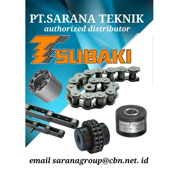 PT SARANA TEKNIK authorized distributor TSUBAKI CHAIN ANSI BS  CONVEYOR ROLLER CHAIN TSUBAKI Drive Chain
