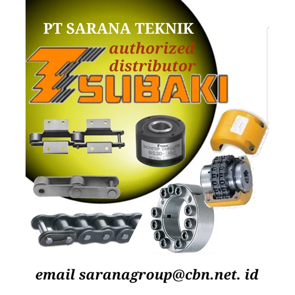 PT Sarana Teknik Tsubaki Roller chain conveyor chain power lock backstop